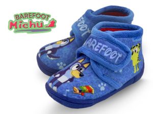 2643 Guau Celeste Zapatilla de casa respetuosa