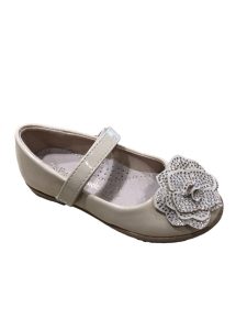 7029 Mercedita Beige Flor Charol