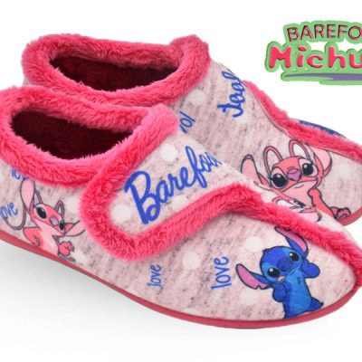 zapatilla cerrada stitch