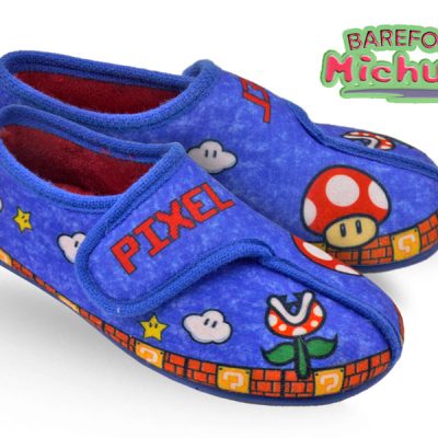 zapatilla casa videojuego