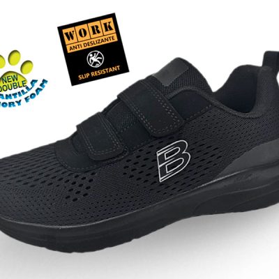 deportivas para trabajo con velcro