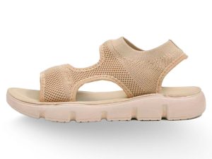 sandalia plana deportiva