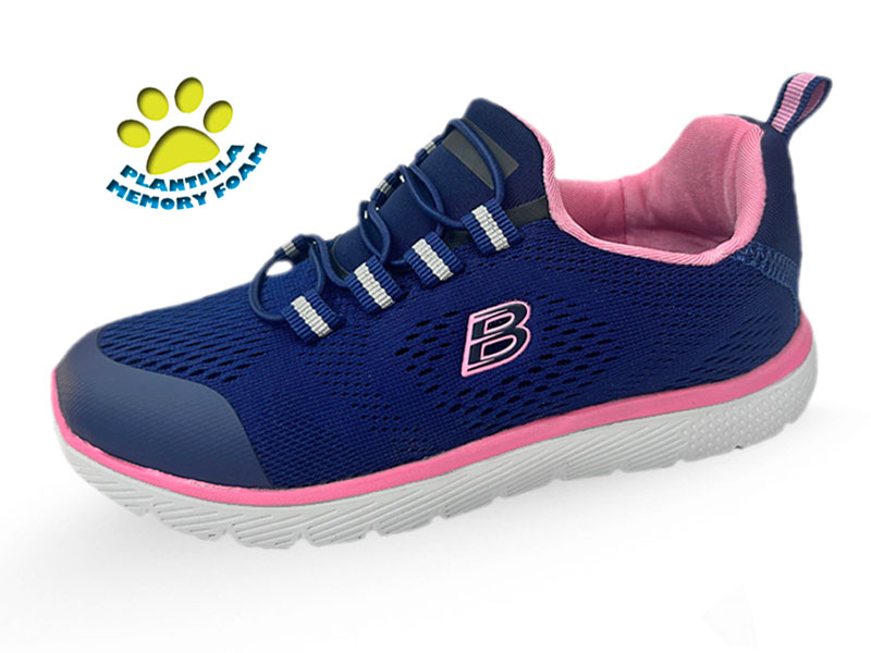 deportiva infantil elásticos