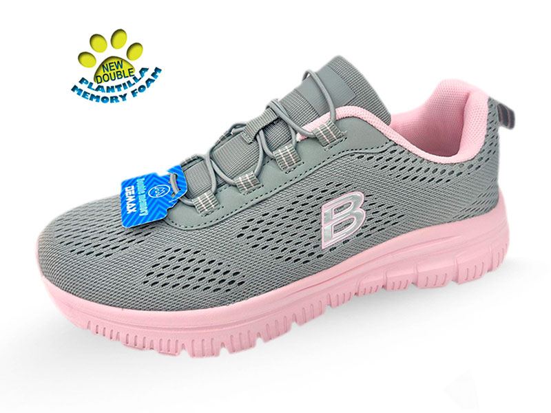 zapatilla con elásticos