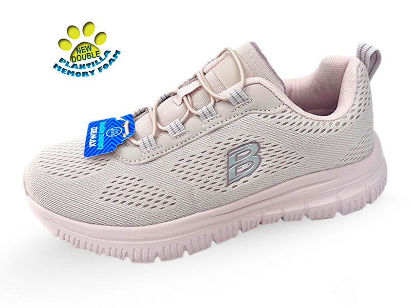 zapatilla con elásticos