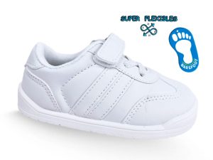 Deportiva infantil Barefoot color Blanco mod. 1-K891 C