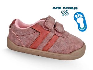 1-K894 D Rosa Deportivas infantiles barefoot