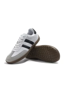 Zapatilla Barefoot Blanco/Negro