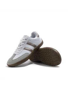 Zapatilla Barefoot de mujer Blanco/Oro