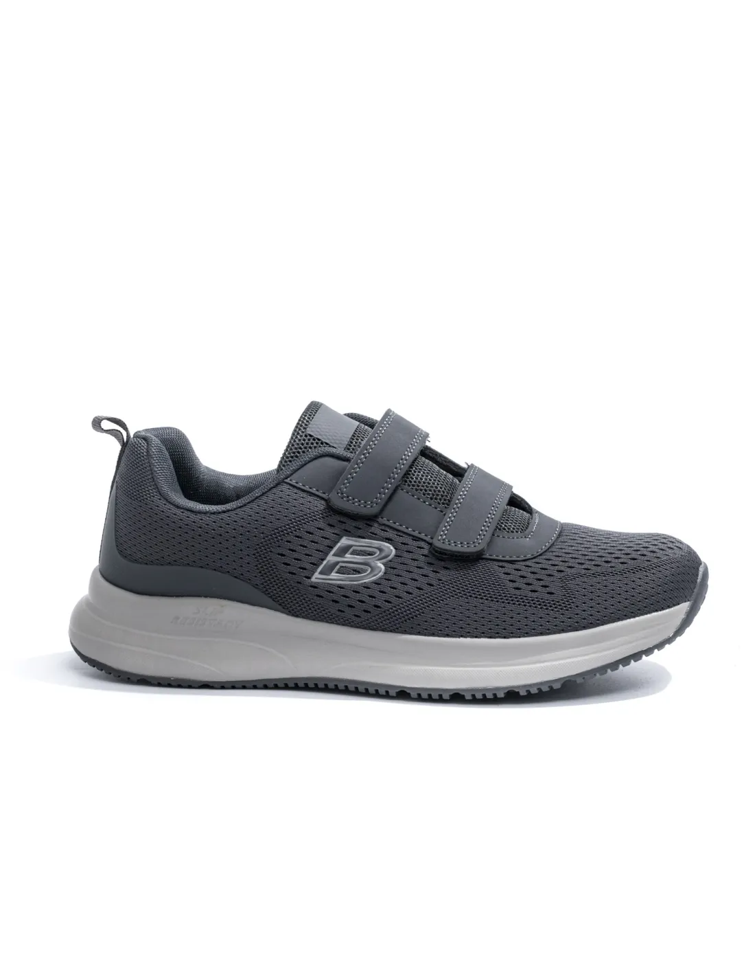 deportiva velcro para caballero