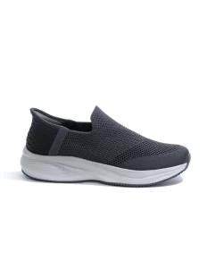 Zapatillas Calza-Fácil para hombre Gris